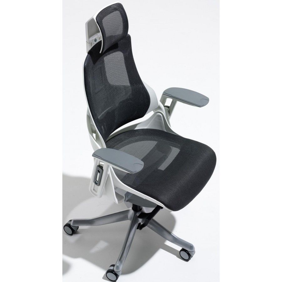 Zouch Charcoal Mesh Ergonomic Office Chair